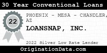LOANSNAP 30 Year Conventional Loans silver
