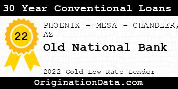 Old National Bank 30 Year Conventional Loans gold