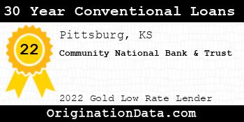 Community National Bank & Trust 30 Year Conventional Loans gold