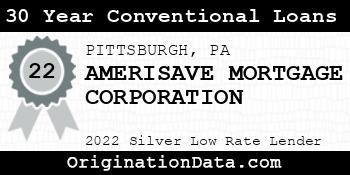 AMERISAVE MORTGAGE CORPORATION 30 Year Conventional Loans silver