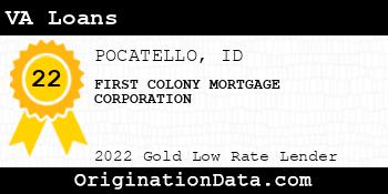 FIRST COLONY MORTGAGE CORPORATION VA Loans gold