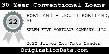 SALEM FIVE MORTGAGE COMPANY 30 Year Conventional Loans silver