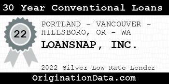 LOANSNAP 30 Year Conventional Loans silver