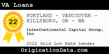 InterContinental Capital Group Inc VA Loans gold