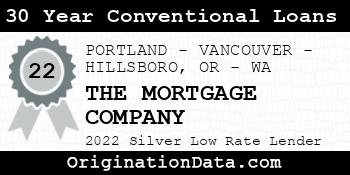 THE MORTGAGE COMPANY 30 Year Conventional Loans silver