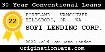 SOFI LENDING CORP. 30 Year Conventional Loans gold