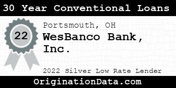 WesBanco Bank 30 Year Conventional Loans silver