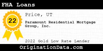 Paramount Residential Mortgage Group FHA Loans gold