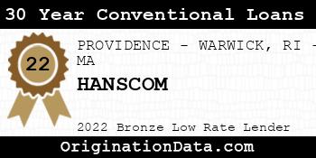 HANSCOM 30 Year Conventional Loans bronze