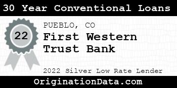 First Western Trust Bank 30 Year Conventional Loans silver