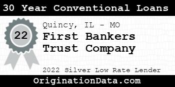 First Bankers Trust Company 30 Year Conventional Loans silver