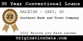 Southern Bank and Trust Company 30 Year Conventional Loans bronze