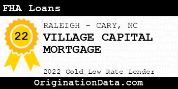 VILLAGE CAPITAL MORTGAGE FHA Loans gold