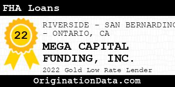 MEGA CAPITAL FUNDING FHA Loans gold