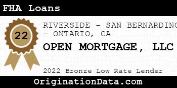 OPEN MORTGAGE FHA Loans bronze