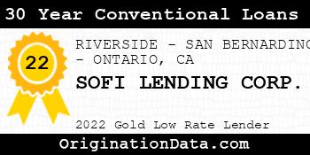 SOFI LENDING CORP. 30 Year Conventional Loans gold