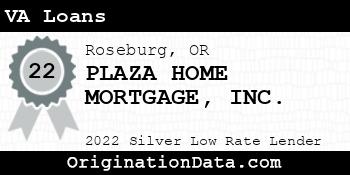 PLAZA HOME MORTGAGE VA Loans silver