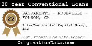 InterContinental Capital Group Inc 30 Year Conventional Loans bronze