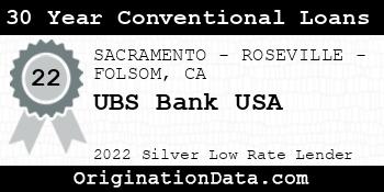 UBS Bank USA 30 Year Conventional Loans silver