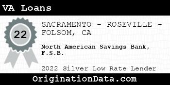 North American Savings Bank F.S.B. VA Loans silver