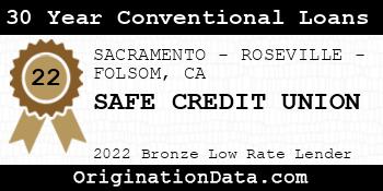 SAFE CREDIT UNION 30 Year Conventional Loans bronze