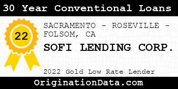 SOFI LENDING CORP. 30 Year Conventional Loans gold