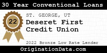 Deseret First Credit Union 30 Year Conventional Loans bronze