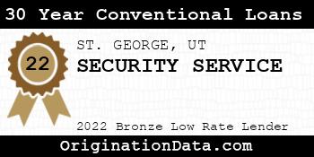 SECURITY SERVICE 30 Year Conventional Loans bronze