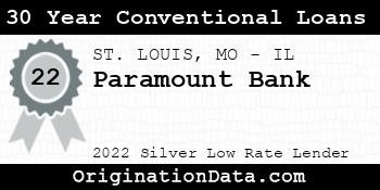 Paramount Bank 30 Year Conventional Loans silver