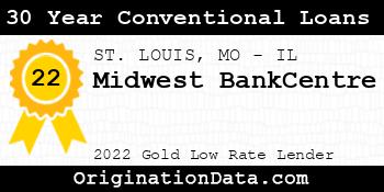 Midwest BankCentre 30 Year Conventional Loans gold