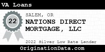 NATIONS DIRECT MORTGAGE VA Loans silver