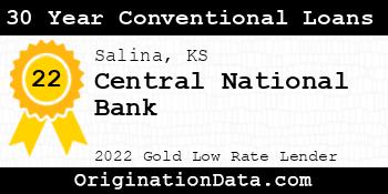 Central National Bank 30 Year Conventional Loans gold