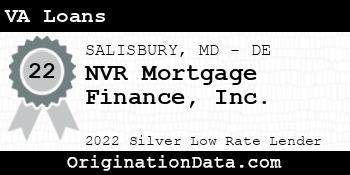 NVR Mortgage Finance VA Loans silver