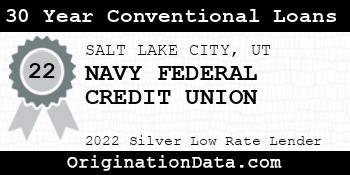 NAVY FEDERAL CREDIT UNION 30 Year Conventional Loans silver