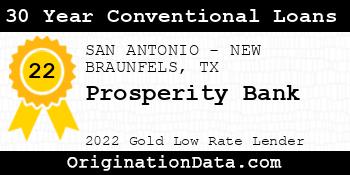 Prosperity Bank 30 Year Conventional Loans gold