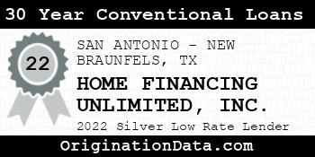 HOME FINANCING UNLIMITED 30 Year Conventional Loans silver