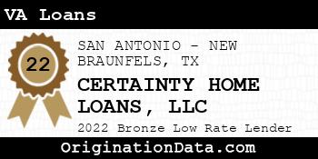 CERTAINTY HOME LOANS VA Loans bronze