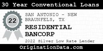 RESIDENTIAL BANCORP 30 Year Conventional Loans silver