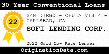 SOFI LENDING CORP. 30 Year Conventional Loans gold