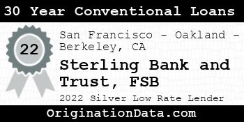 Sterling Bank and Trust FSB 30 Year Conventional Loans silver