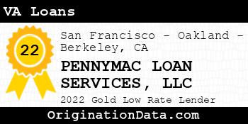 PENNYMAC LOAN SERVICES VA Loans gold