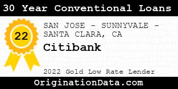 Citibank 30 Year Conventional Loans gold