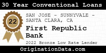 First Republic Bank 30 Year Conventional Loans bronze