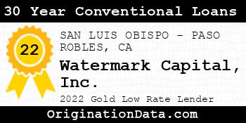 Watermark Capital 30 Year Conventional Loans gold