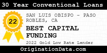 BEST CAPITAL FUNDING 30 Year Conventional Loans gold