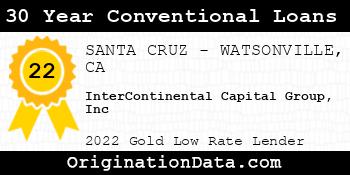 InterContinental Capital Group Inc 30 Year Conventional Loans gold