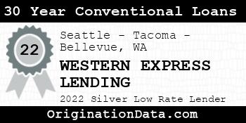 WESTERN EXPRESS LENDING 30 Year Conventional Loans silver