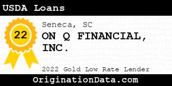 ON Q FINANCIAL USDA Loans gold