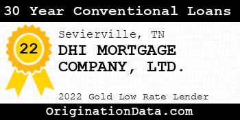 DHI MORTGAGE COMPANY LTD. 30 Year Conventional Loans gold
