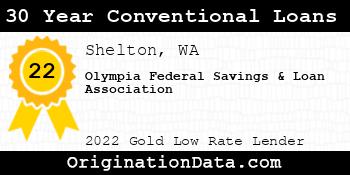 Olympia Federal Savings & Loan Association 30 Year Conventional Loans gold